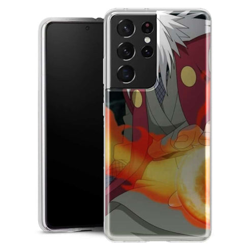 Coque Samsung Galaxy S21 Naruto Jiraiya Rasengan - MaCoquePerso