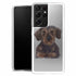 Coque Samsung Galaxy S21 Regard Teckel - MaCoquePerso