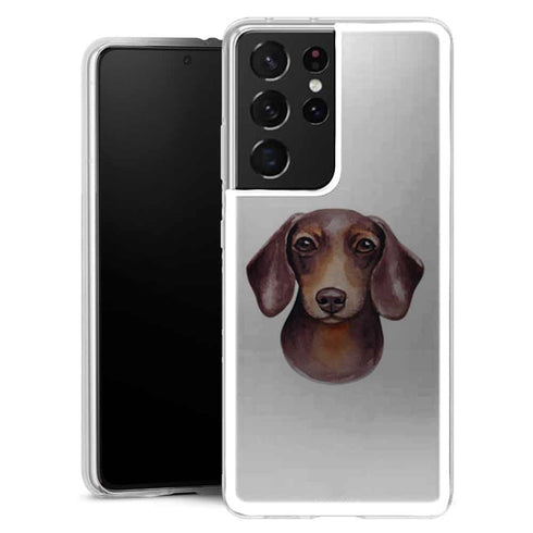 Coque Samsung Galaxy S21 Smoothie Teckel - MaCoquePerso