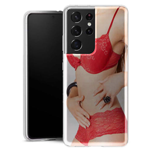 Coque Samsung Galaxy S21 Tanga Rouge - MaCoquePerso