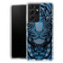 Coque Samsung Galaxy S21 Tigre Bleu Aztec - MaCoquePerso
