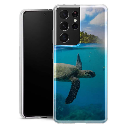 Coque Samsung Galaxy S21 Tropical Paradise - MaCoquePerso