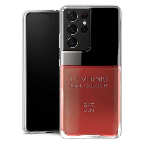 Coque pour Samsung Galaxy S21 Vernis Ongles - MaCoquePerso