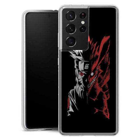 Coque Samsung Galaxy S21 Naruto Vs Kyubi - MaCoquePerso