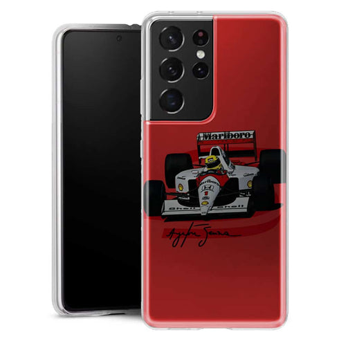Coque Telephone Samsung S21 originale Ayrton Senna Formule 1 King - MaCoquePerso