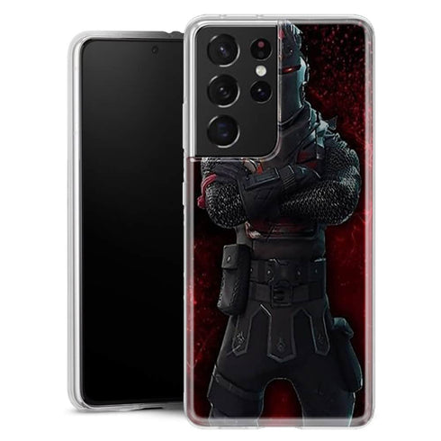 Coque Telephone Samsung Galaxy S21 Chevalier noir Fortnite - MaCoquePerso