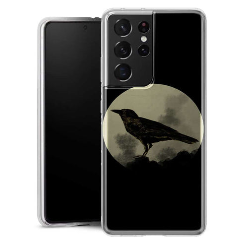 Coque Samsung Galaxy S21 Crow - MaCoquePerso