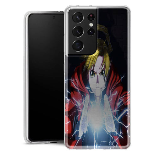 Coque Samsung Galaxy S21 Edward Full Metal Alchemist - MaCoquePerso