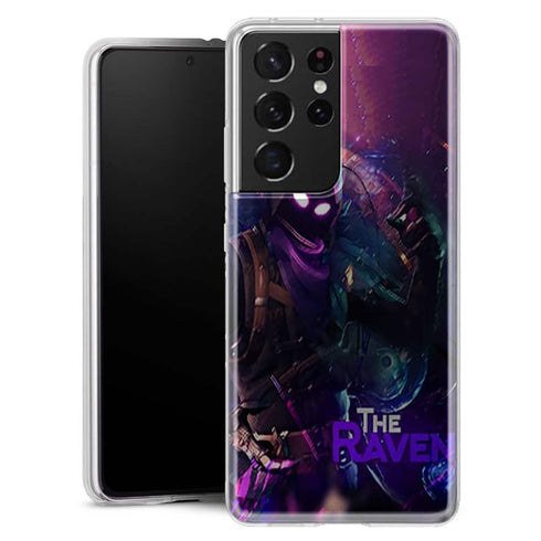 Coque Telephone Samsung Galaxy S21 Fortnite The Raven - MaCoquePerso