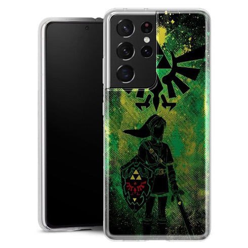 Coque Telephone Samsung Galaxy S21 Hyrule art - MaCoquePerso