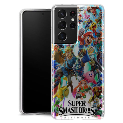 Coque Samsung Galaxy S21 Super Smash Bros Ultimate - MaCoquePerso