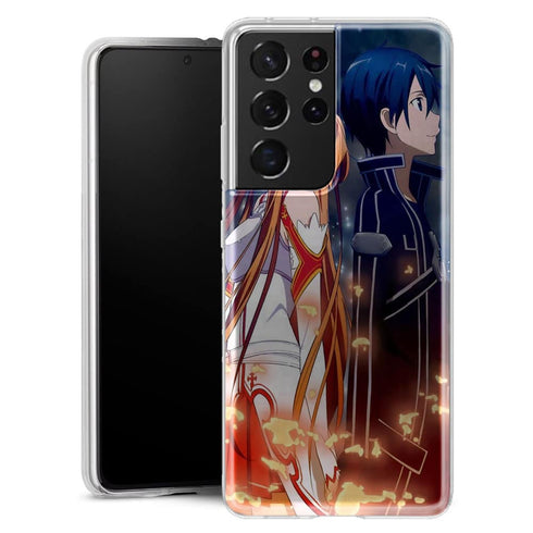 Coque Telephone Samsung Galaxy S21 Sword art online - MaCoquePerso