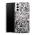 Coque Samsung Galaxy S21, Galaxy S21 Plus vintage love in black , à feuillage tropical