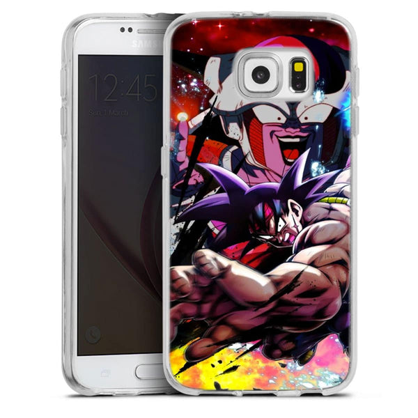 Bardock le Heros | Coque Telephone iPhone, Samsung Galaxy, Huawei, Oppo, Xiaomi - Silicone, SAMSUNG GALAXY S6 EDGE