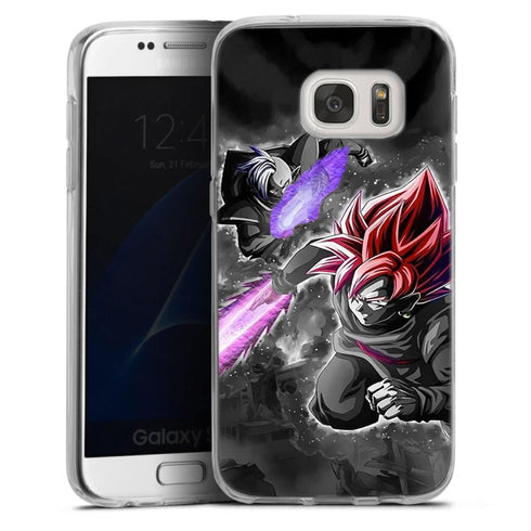 Goku Black and Zamasu DBS | Coque Telephone iPhone, Samsung Galaxy, Huawei, Oppo, Xiaomi - Silicone, SAMSUNG GALAXY S7