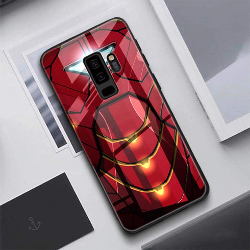 Armour | Coque Samsung S9 | Etui pour Samsung S9+ | Housse Gel Silicone, Verre Trempé | Motif Superheros - MaCoquePerso