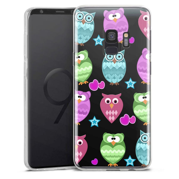 Coque Funky Hiboux pour Samsung S9 Style Alliance Ethnique