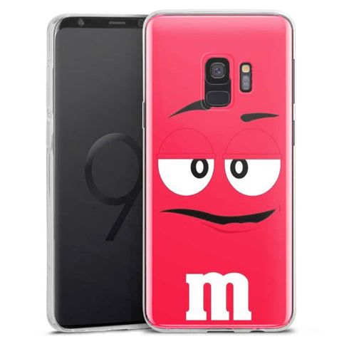 Coque Samsung S9 M&M"s Rouge en Silicone