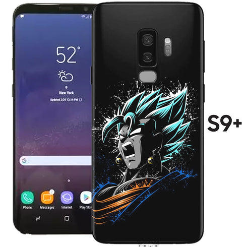 Goku | Coque Samsung S9 Sangoku Ultra Design | S9 Plus, Bumper + Verre trempé MaCoquePerso
