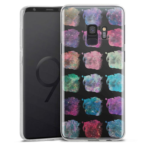 Coque S9 design Formes Géométrique WaterColor Space