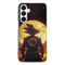 Coque personnalisée manga samsung Dragon Ball Sangoku silhouette, en silicone, disponible pour les séries S, A
