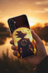 Coque renforcée Dbz Sangoku Silhouette pour smartphones Samsung Galaxy
