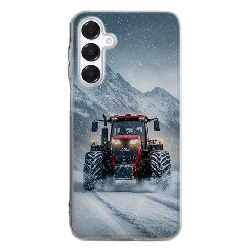 Coque de Tel Samsung Tracteur Valtra dans la Neige