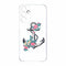Coque Samsung Galaxy A15 5G ancre florale rose