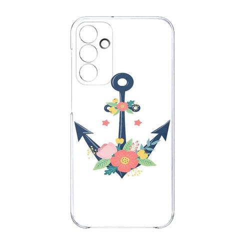 Coque Samsung Galaxy A15 5G ancre florale nautique fleurs mignonnes