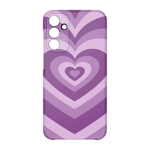 Coque Samsung Galaxy A15 Coeur Violet