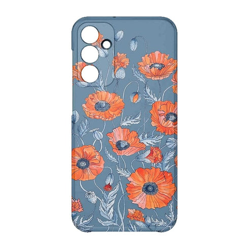 Coque Samsung Galaxy A15 5G Coquelicots floral botanical art