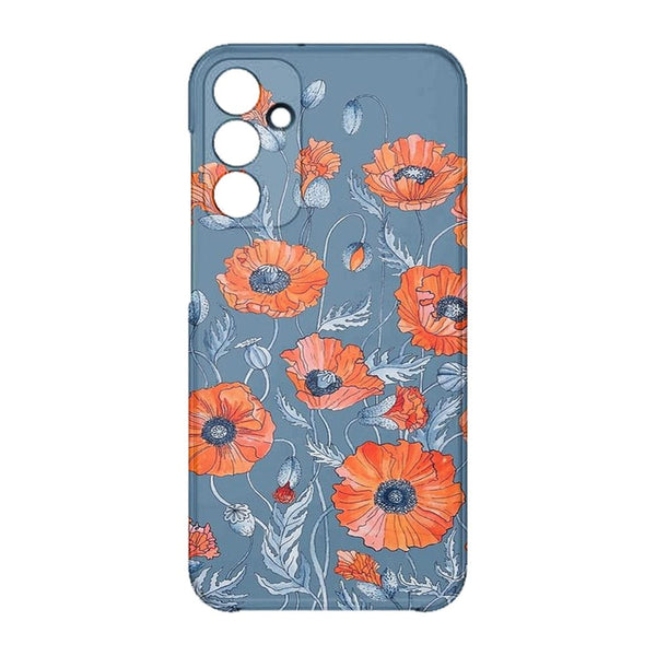 Coque Samsung Galaxy A15 5G Coquelicots floral botanical art