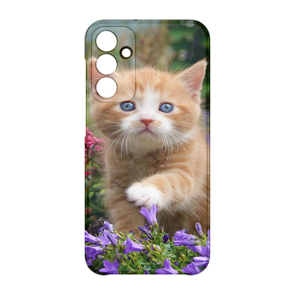 Coque Samsung Galaxy A15 5G Flowery Garden Lovely and enchanting cat