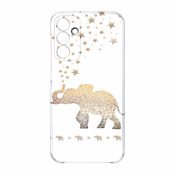 Coque Samsung Galaxy A15 5G Gatsby gold glitter elephant