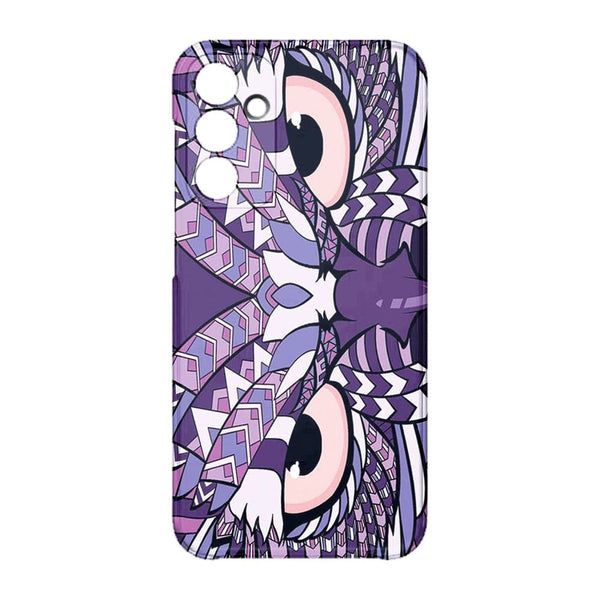 Coque Samsung Galaxy A15 5G Hibou violet Azteque