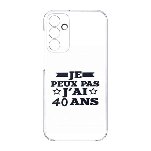Coque Samsung A15 5g Je peux pas j'ai 40 ans