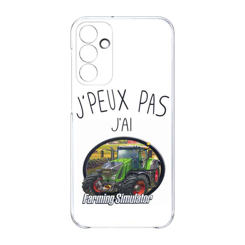 Coque Samsung Galaxy A15 5g Je Peux pas j'ai Farming Simulator