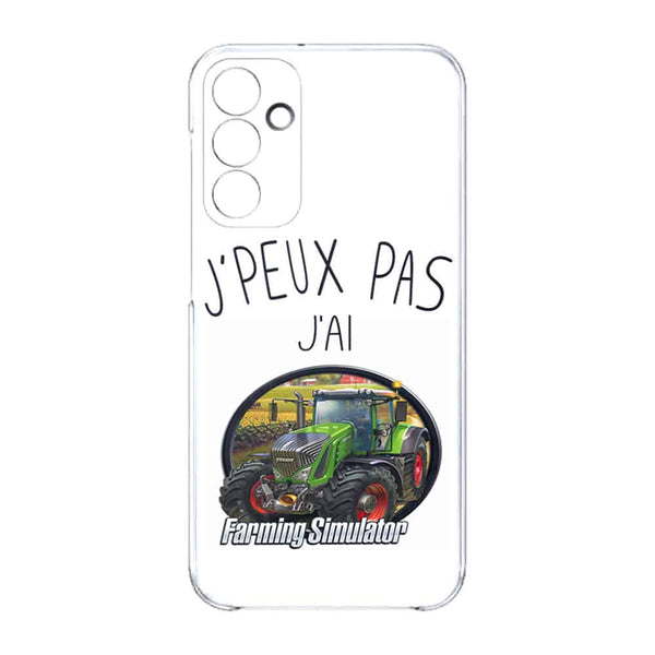 Coque Samsung Galaxy A15 5g Je Peux pas j'ai Farming Simulator