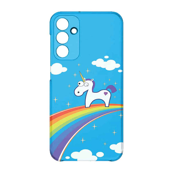 Coque pour Samsung Galaxy A15 Licorne Rainbow