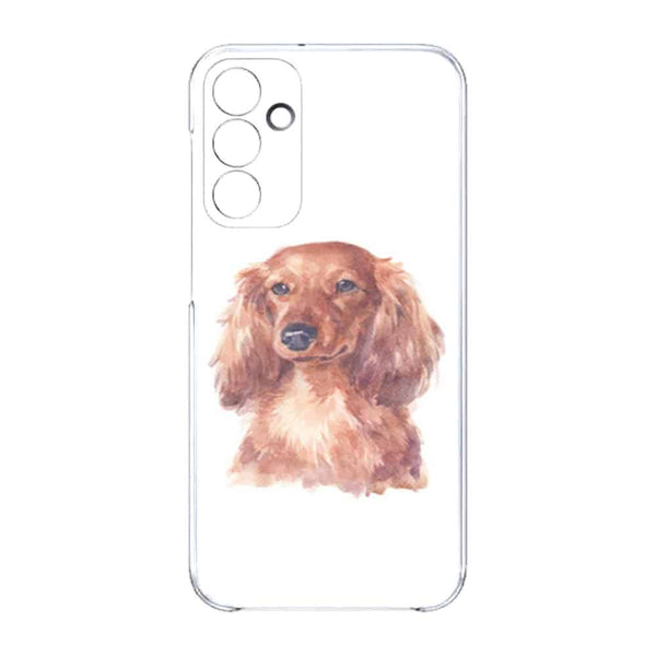Coque Samsung Galaxy A15 5G Mon Teckel en Portrait