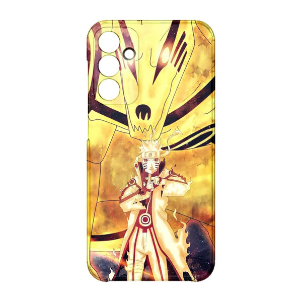 Coque téléphone pas cher Galaxy A15 5G Naruto Kyubi Jaune | Housse Samsung