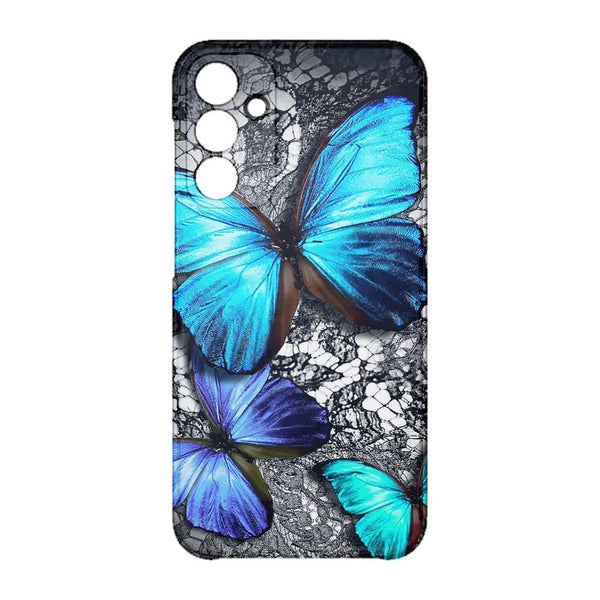 Coque Samsung Galaxy A15 5G Papillon Turquoise