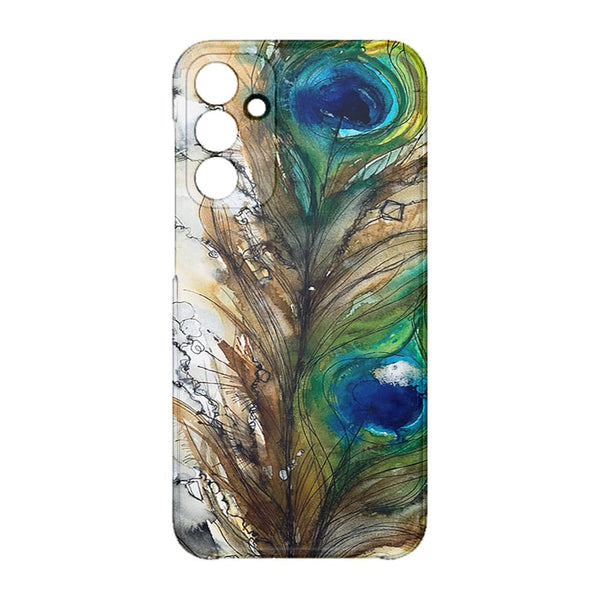 Coque Samsung Galaxy A15 5G Plume de Paon