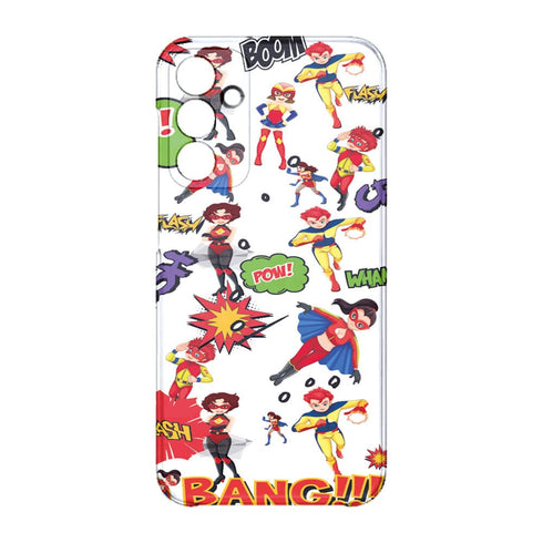 Coque Samsung Galaxy A15 5G Super Hero Blanc