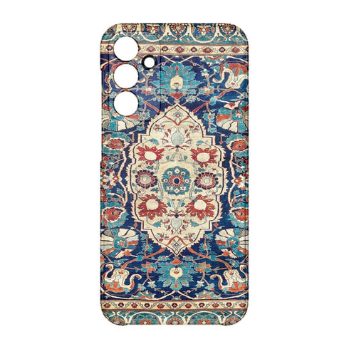 Coque Samsung Galaxy A15 5G Tapis en soie persan Heriz ou Tabriz