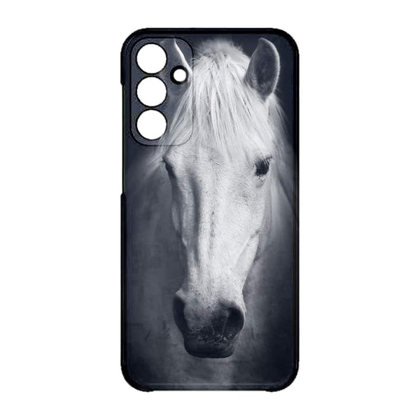 Coque Samsung Galaxy A15 5G Tete de Cheval Noir et Blanc