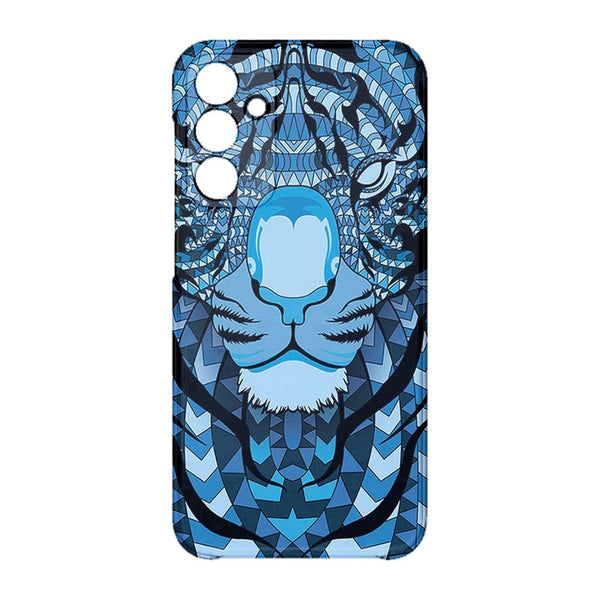 Coque Samsung Galaxy A15 5G Tigre Bleu Aztec