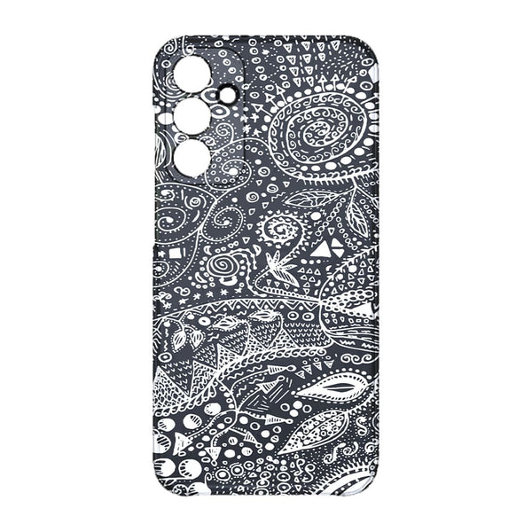 Coque pour Samsung A15 5G Aztec bw handmade