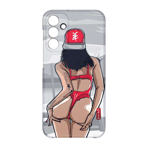 Coque Samsung Galaxy A15 5G Beach Girl Sunset