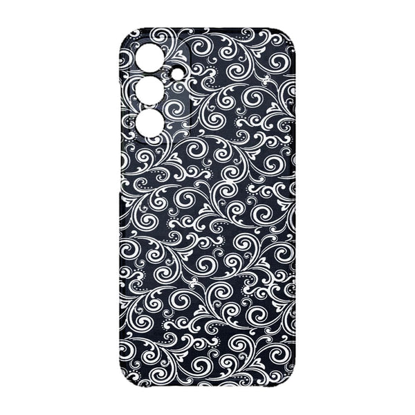 Coque Samsung A15 5G Black and white swirls